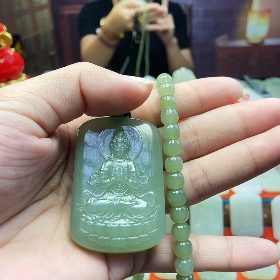 颈饰未镶嵌和田玉用****举