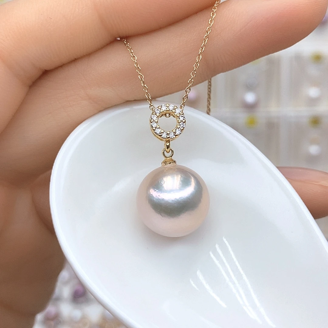淡水珍珠合金颈饰