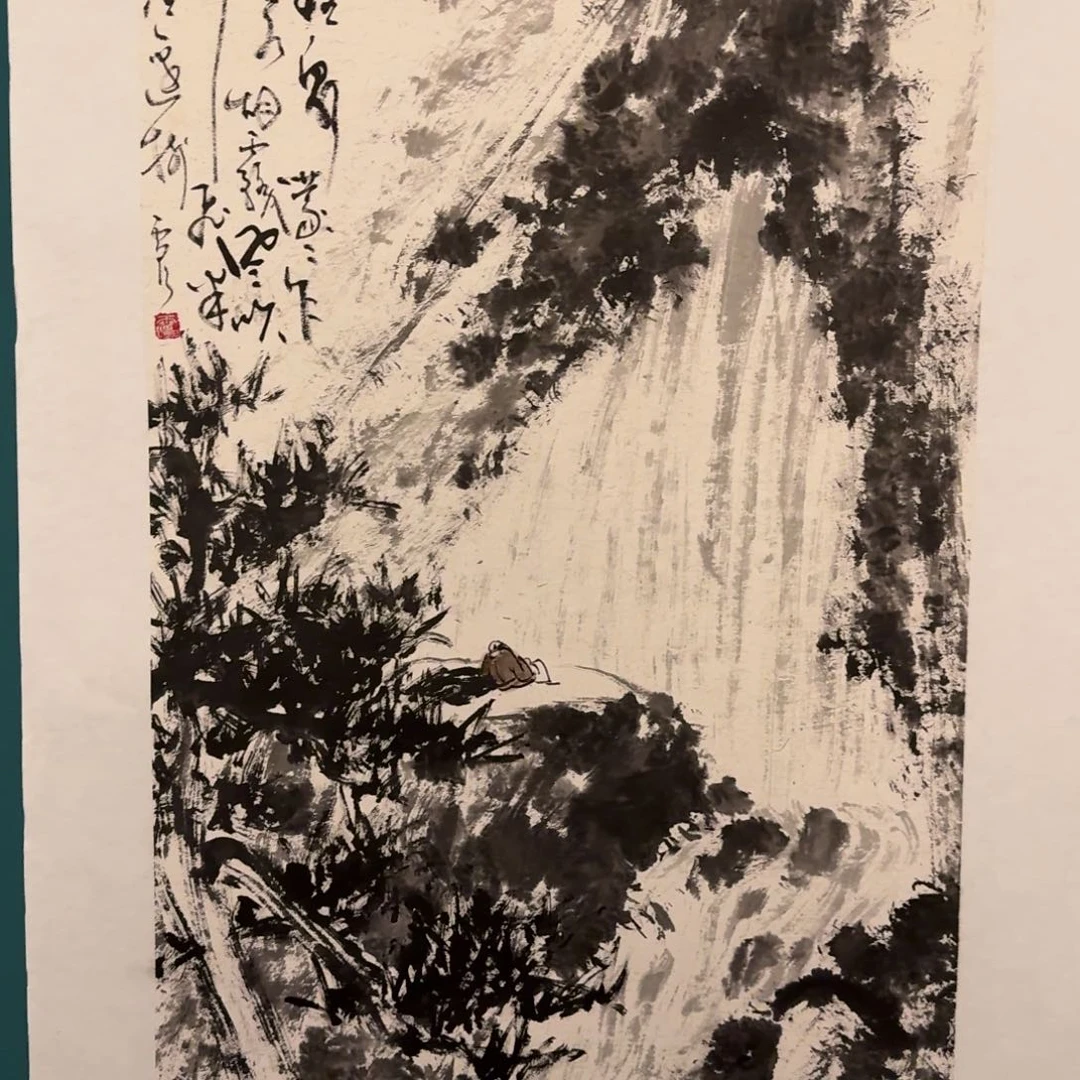 国画雷公老师作品画作