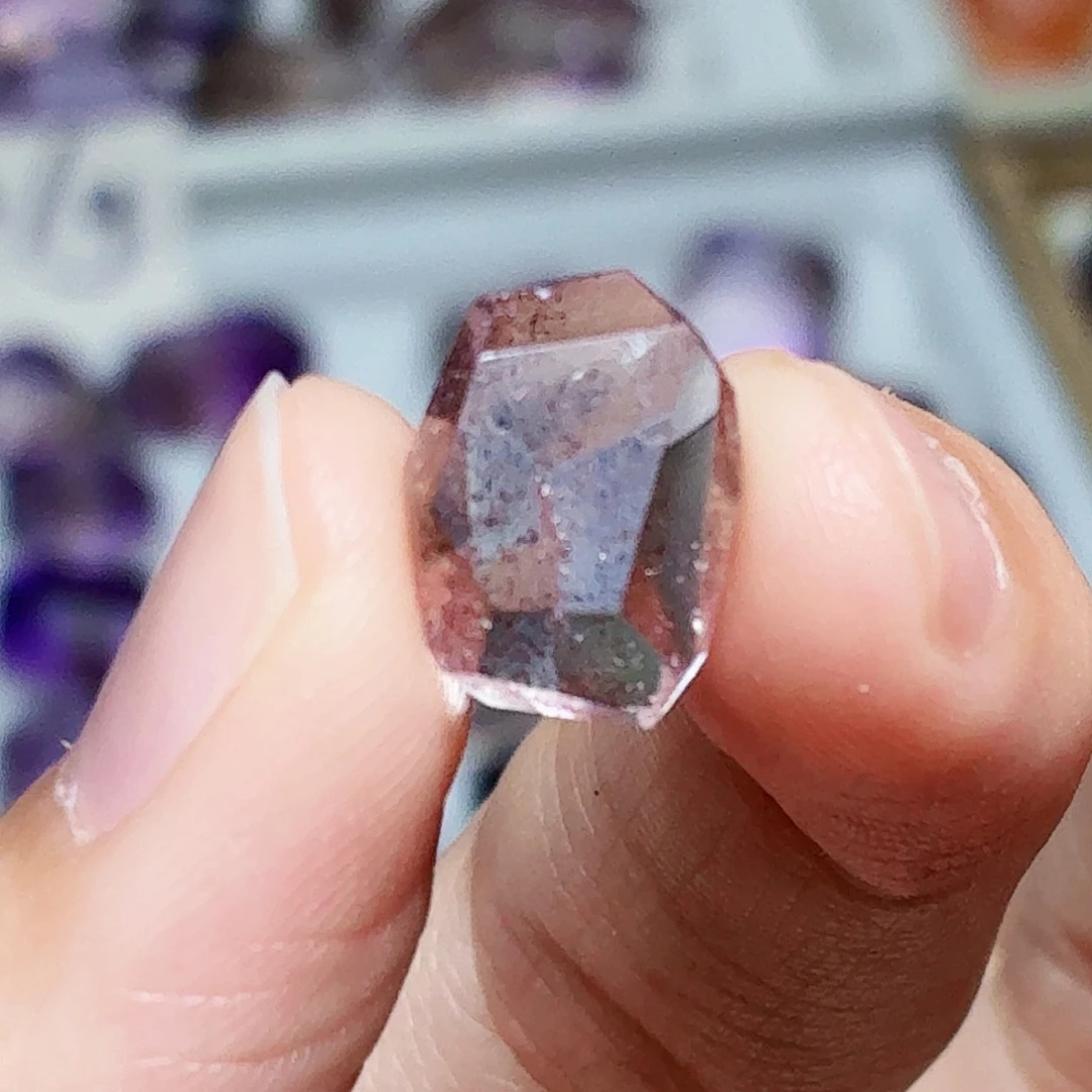 水晶未镶嵌珠宝半成品超七