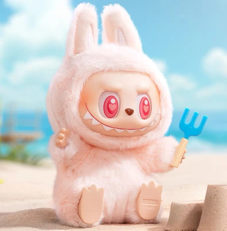 【满满】Labubu 坐坐 毛绒公仔挂件摆件