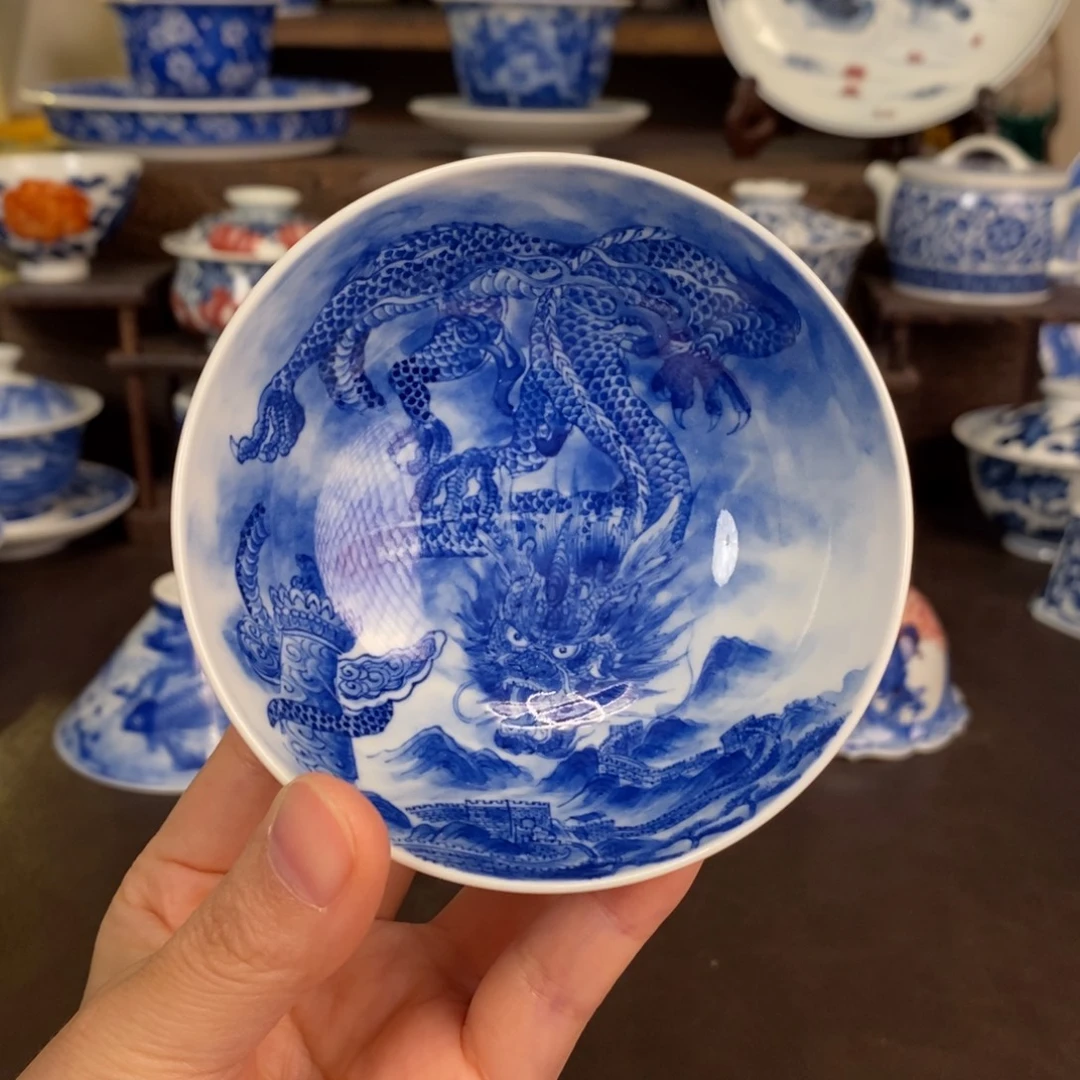 景德镇陶瓷手工手绘