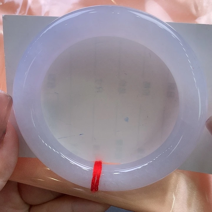 翡翠未镶嵌手镯54圆条