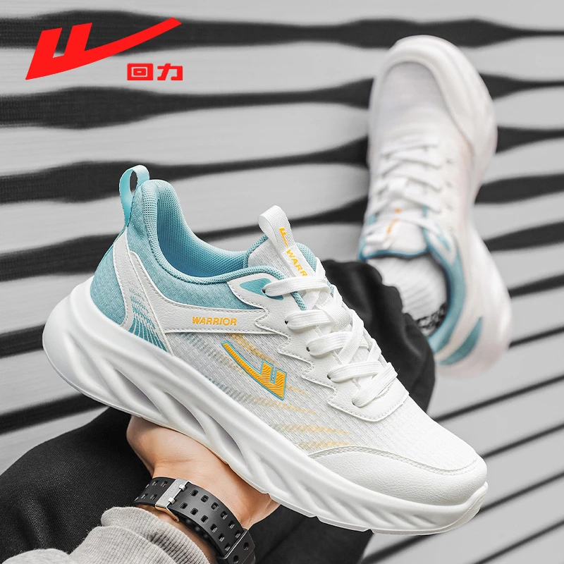 Warrior/回力春季新款减震慢跑时尚运动鞋休闲跑步潮流学生男鞋子