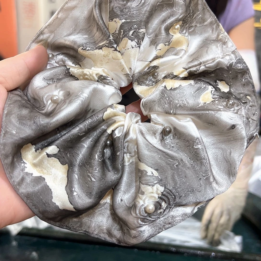 521精品圆饼发圈手作