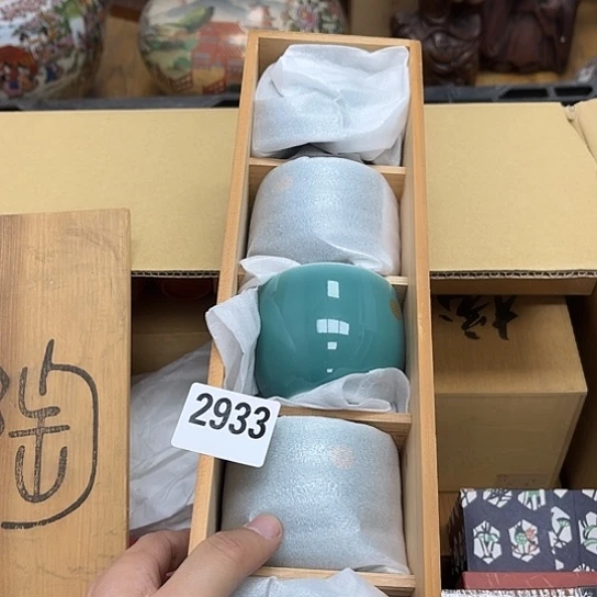 瓷片摆件工艺品瓷器摆件777