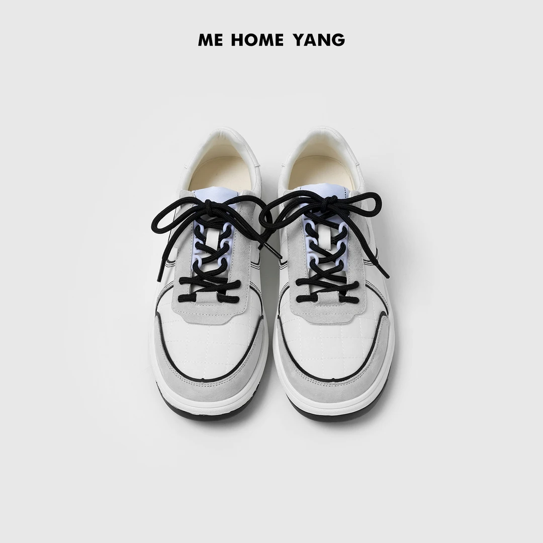 ME【C黑白熊猫鞋】云感踩脚奢牌感时尚百搭防滑耐磨鞋子MESS2221