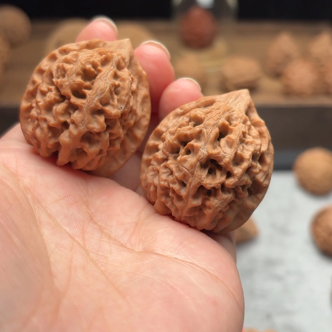 吊坠文玩核桃太行龙纹【3605】