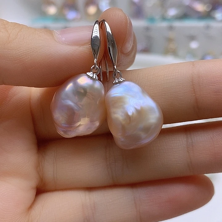 淡水珍珠未镶嵌吊坠(不含链)Y***i