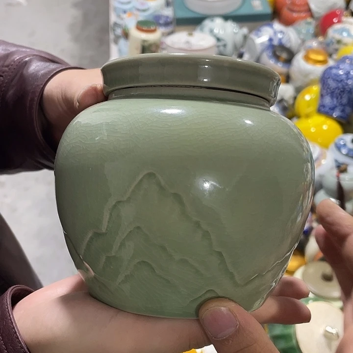 陶瓷罐茶叶罐密封罐