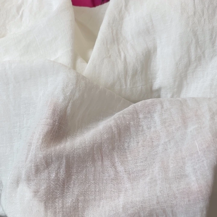 天丝（莱赛尔纤维）白色涤棉2米