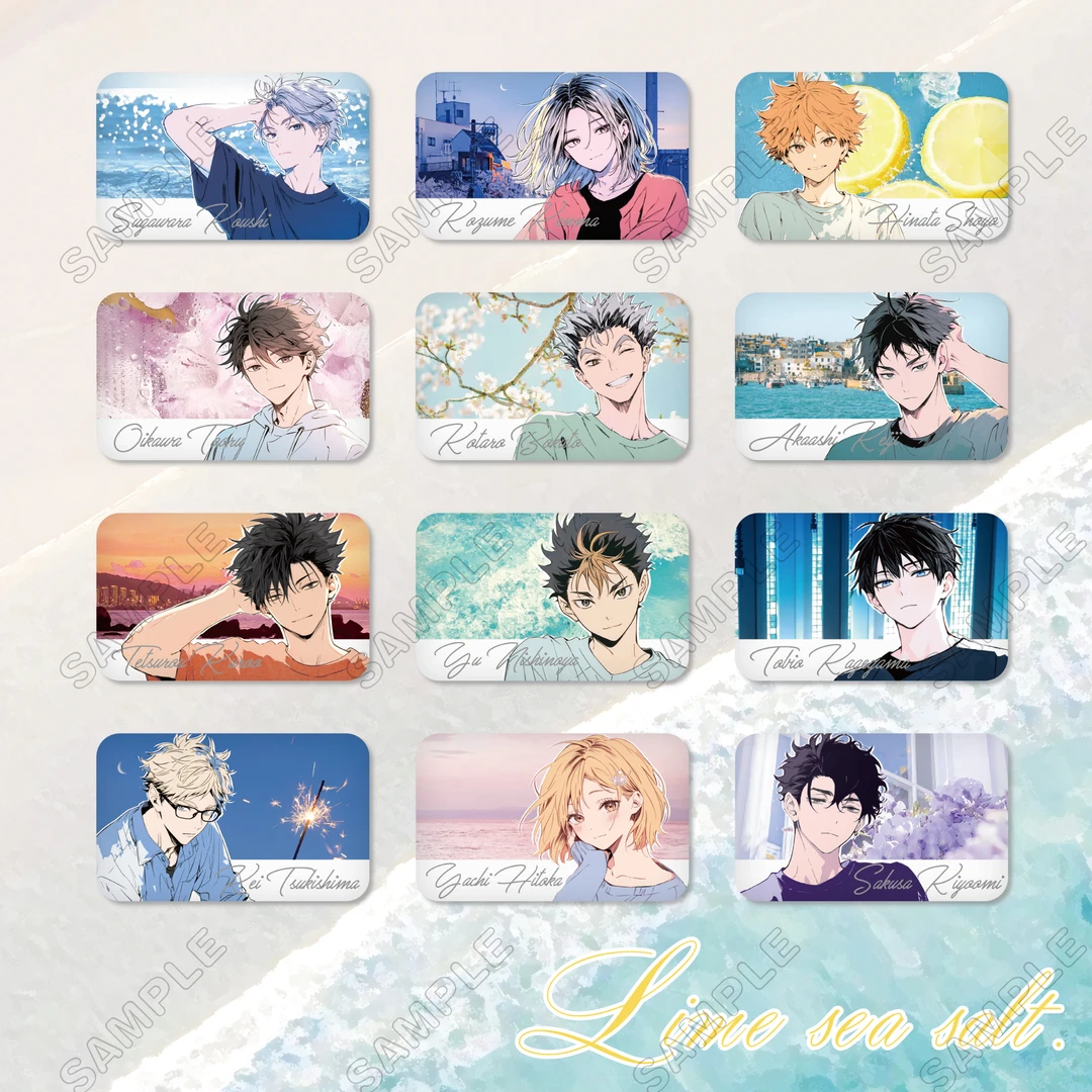 （咪咪拆卡）排球少年同人青柠海盐吧唧