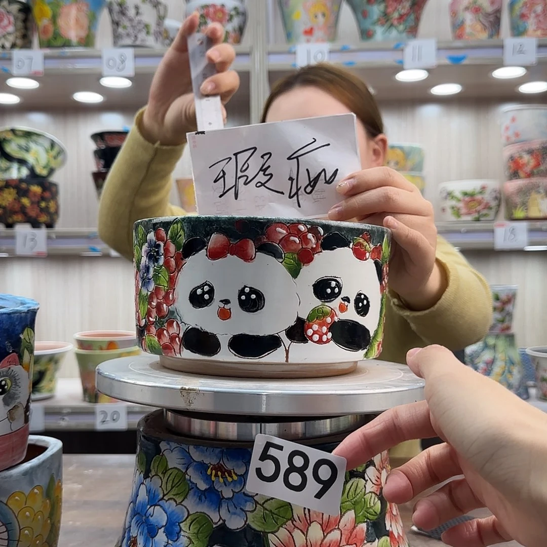 紫砂花盆瑕疵瑕疵589