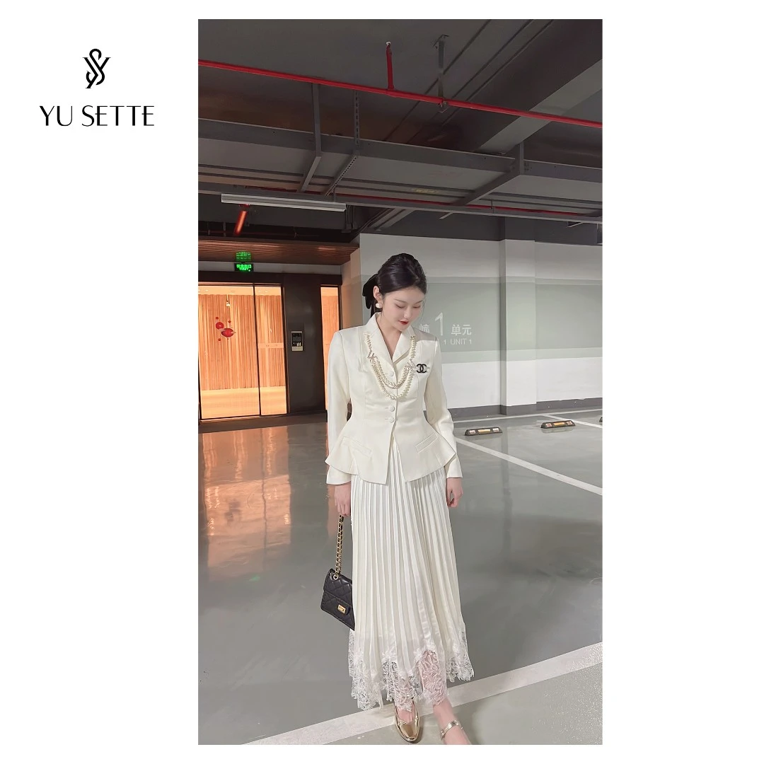 遇儿推荐【香瓣百褶】高挑春天仙女裙20230052