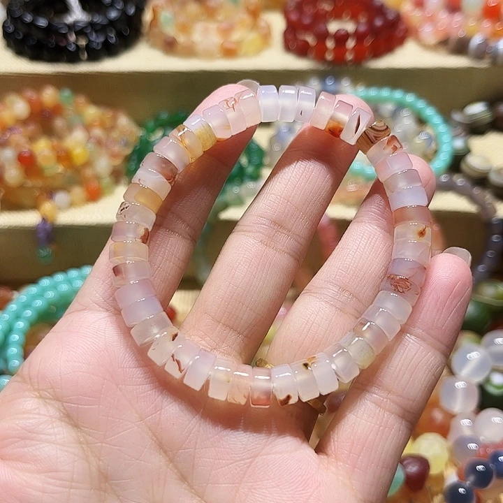 玛瑙/玉髓未镶嵌手链