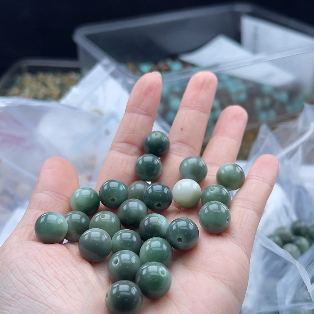 白玉菩提吊坠a锅底12mm/50颗