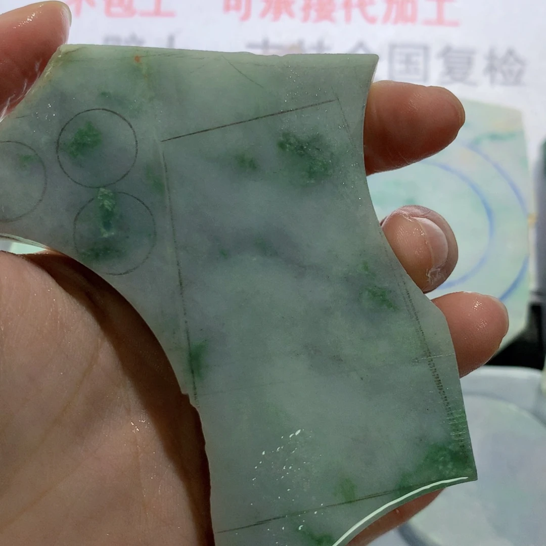 裸石翡翠天然缅甸a货1