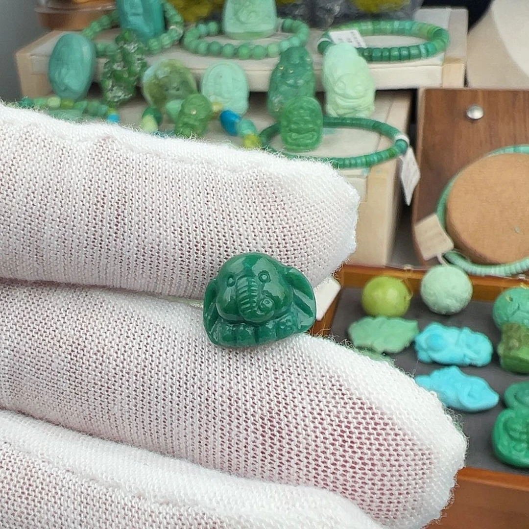 绿松石未镶嵌主播夏