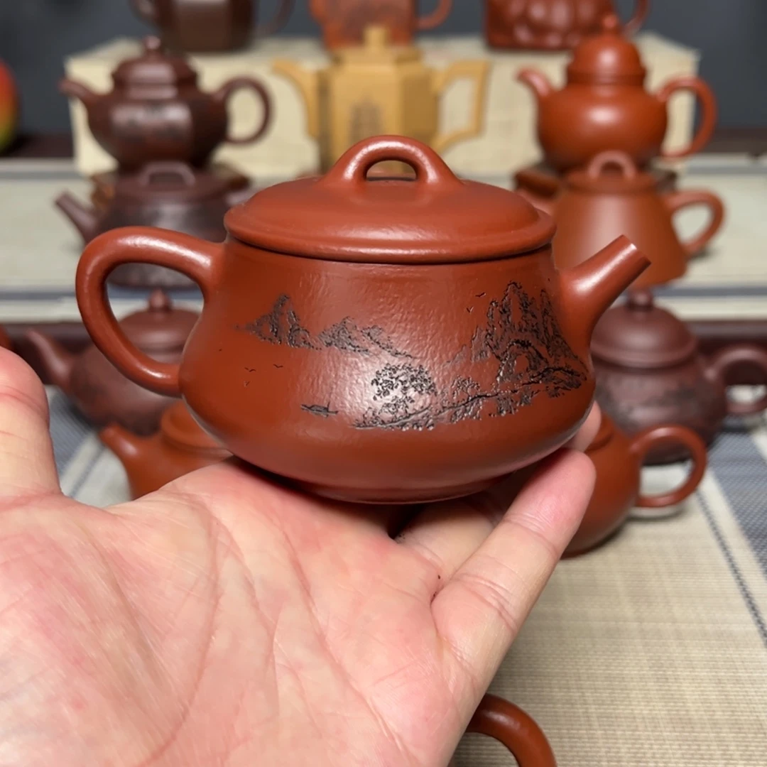 一***笔茶壶紫砂宜兴紫砂