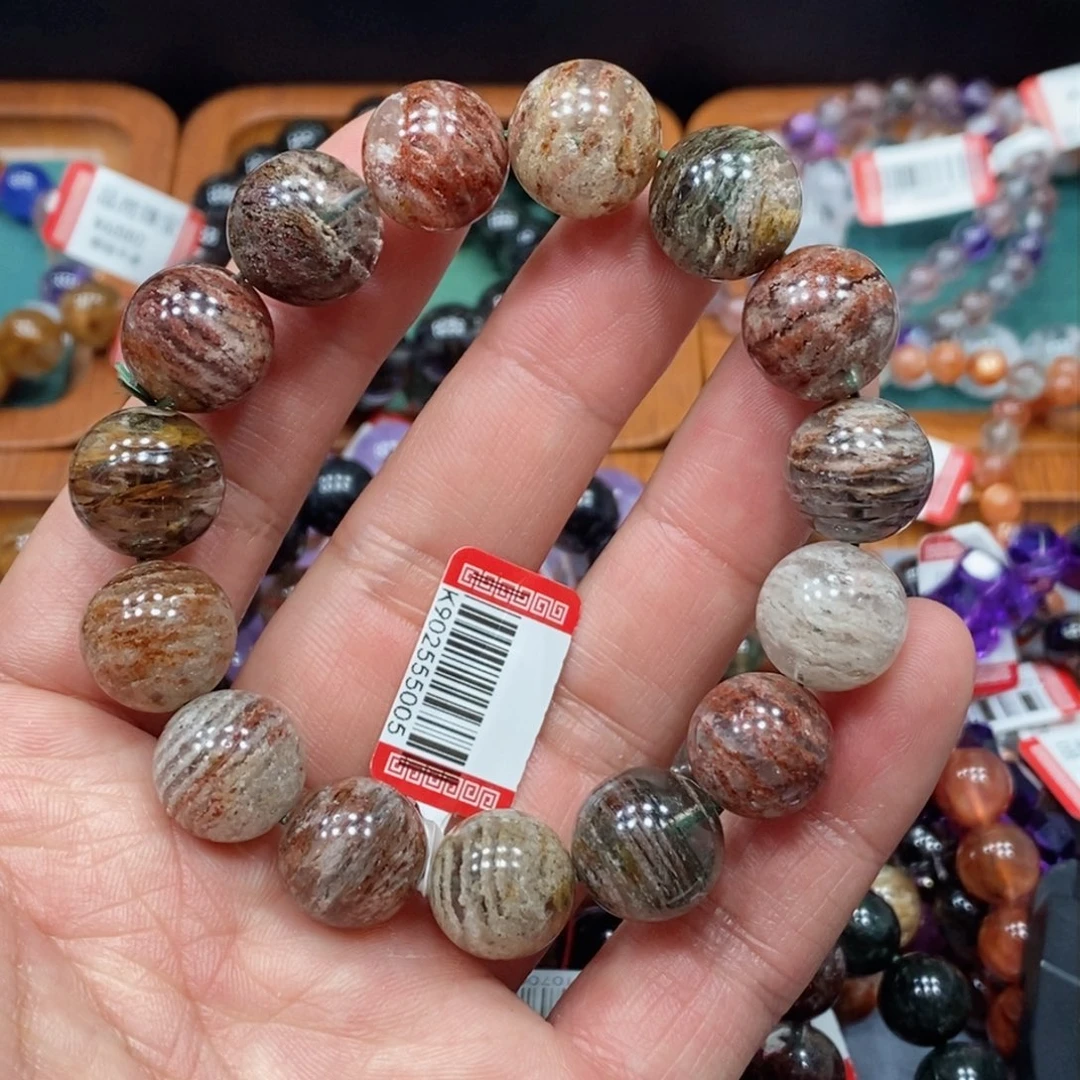 水晶手串未镶嵌苹*天然