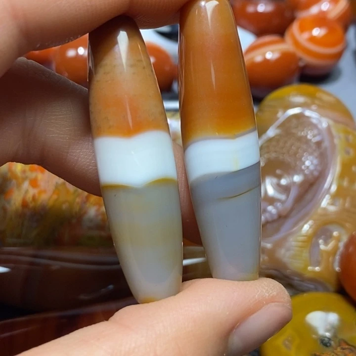 玛瑙/玉髓未镶嵌颈饰