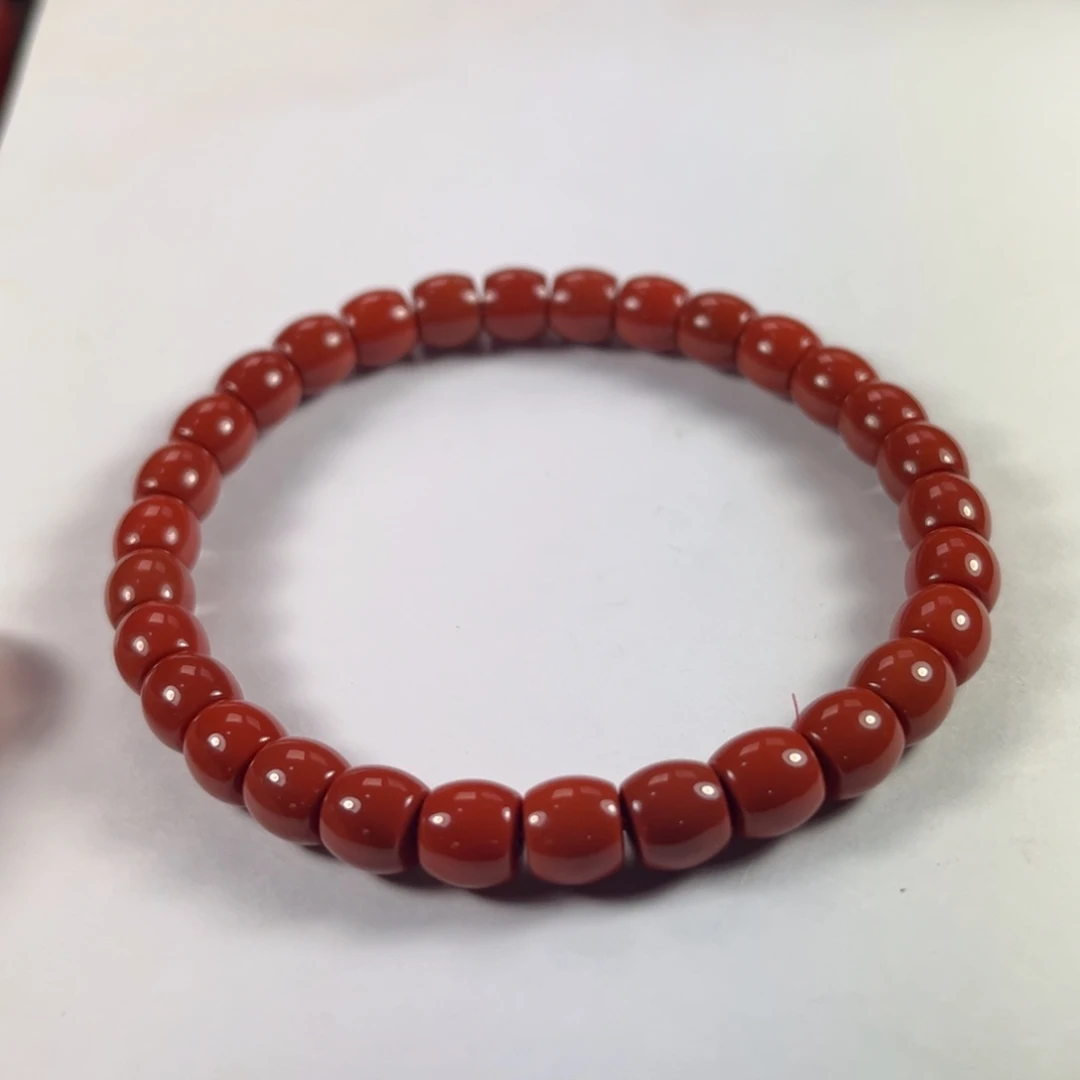 南红玛瑙手链未镶嵌