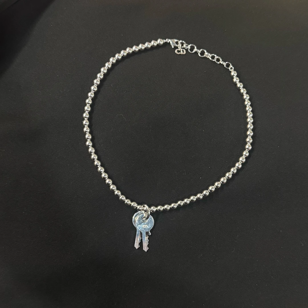 99新 DIOR/迪奥 乱乱子中古汉堡/项链/18967354