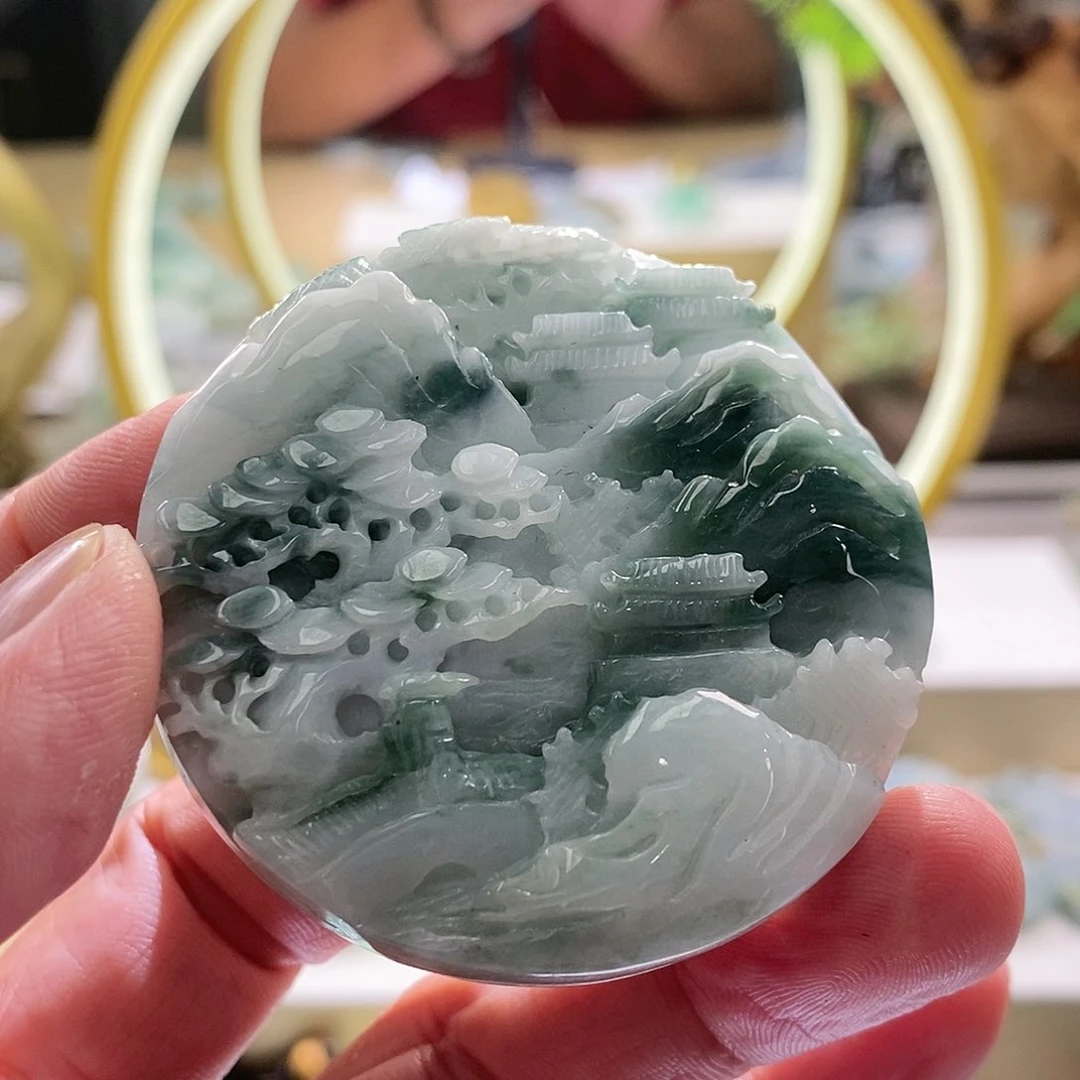 【闪购商品】翡翠颈饰未镶嵌1111111111111