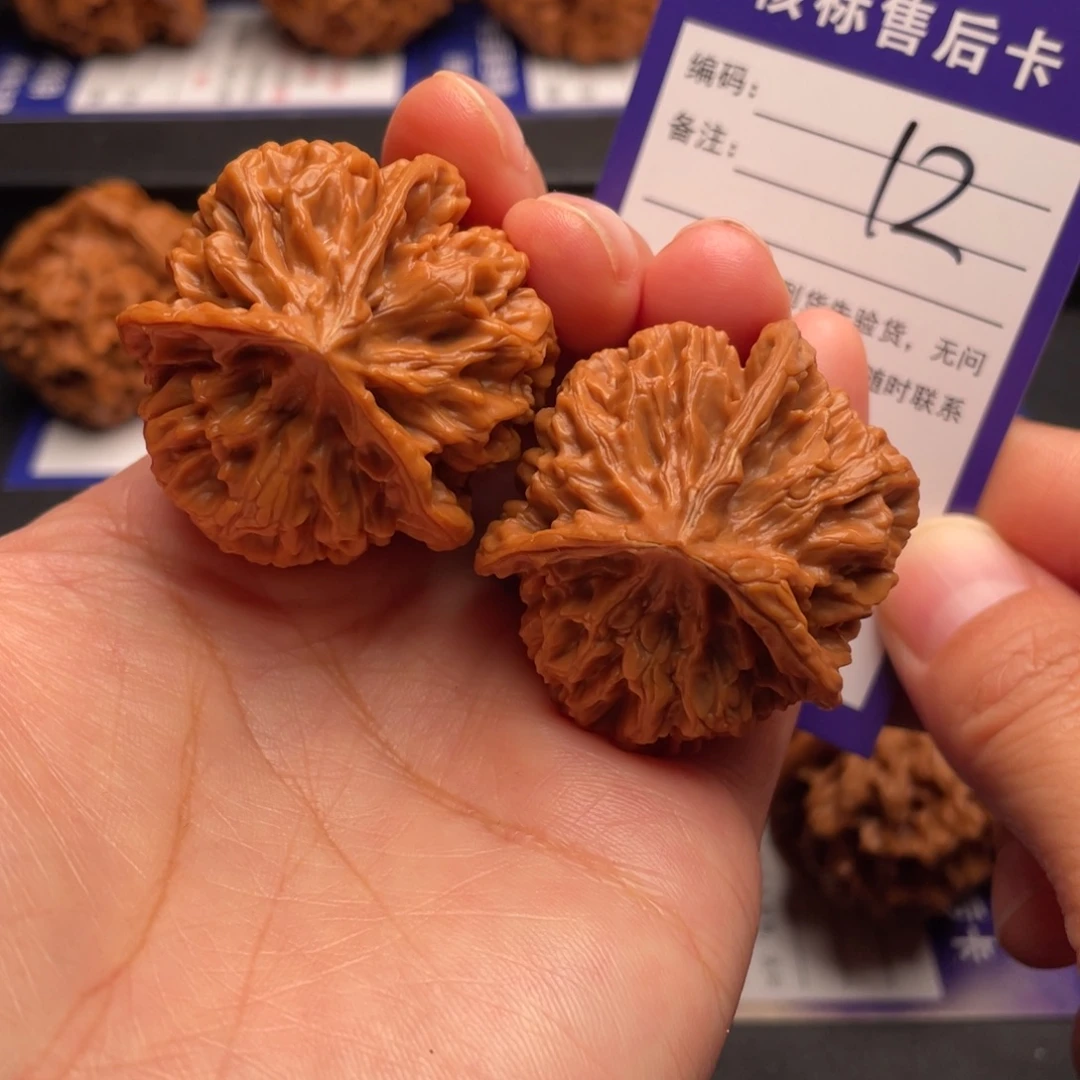 把件文玩核桃帝王三棱40尺