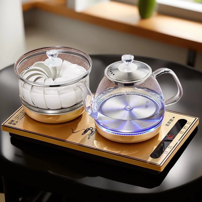茶台煮茶一体机自动上水烧水壶嵌入式煮茶器电茶炉
