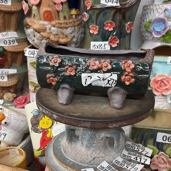 花盆紫砂粗陶材质多肉花盆