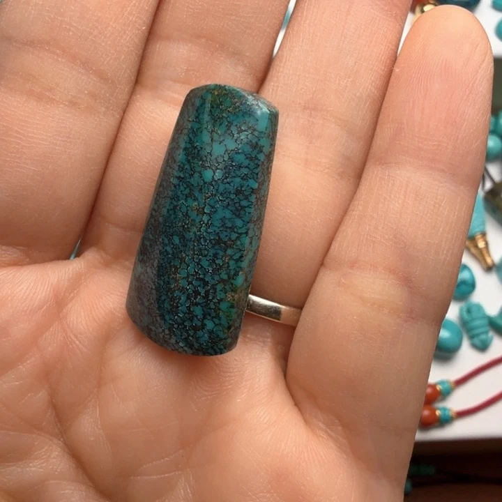 绿松石未镶嵌吊坠(不含链)