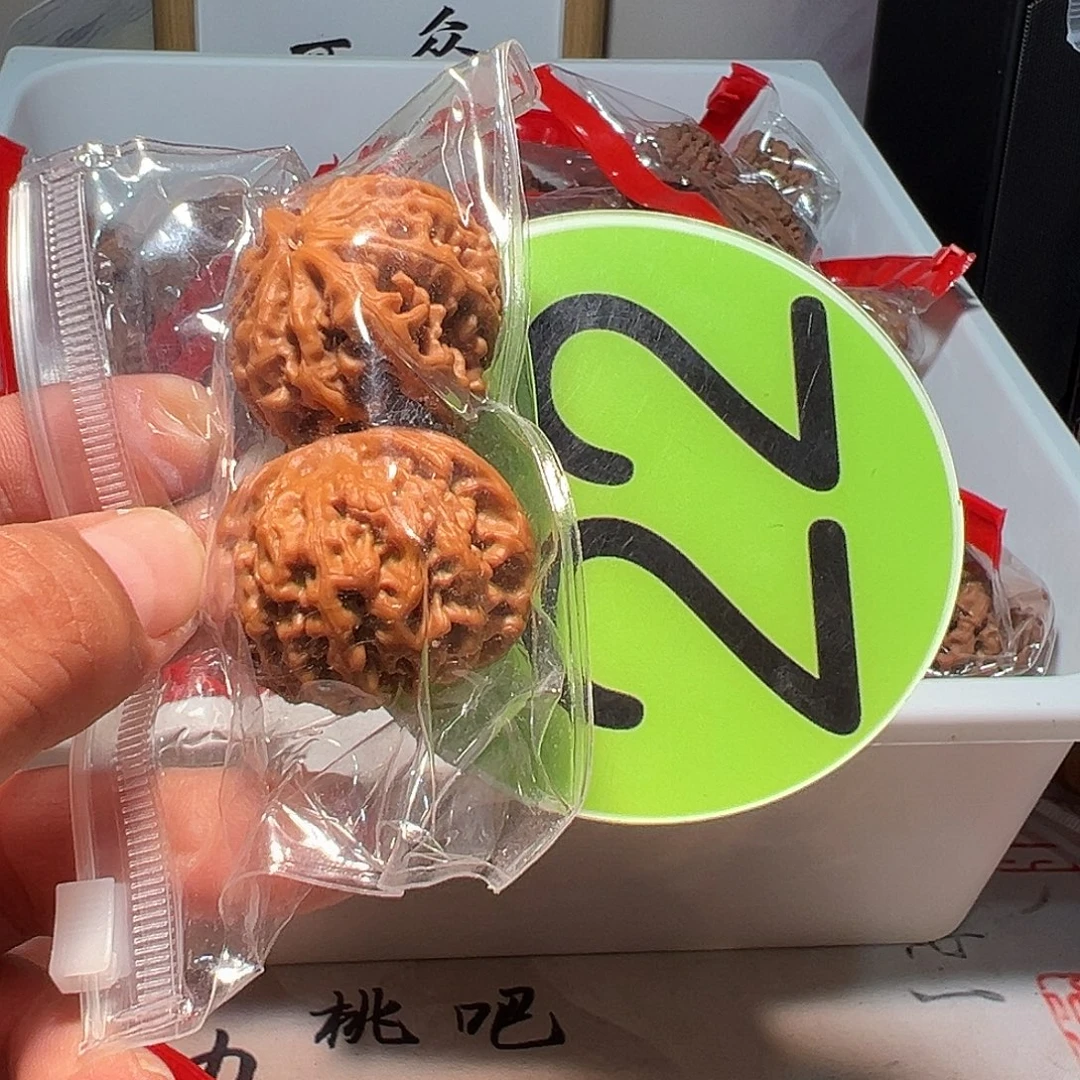 安***.文玩核桃，绿色22号