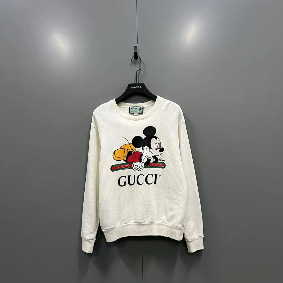 95新 GUCCI/古驰 (ll) 迪士尼联名 米老鼠卫衣 XS码/95新/013023