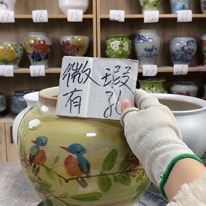 缸8th景德镇陶瓷花盆