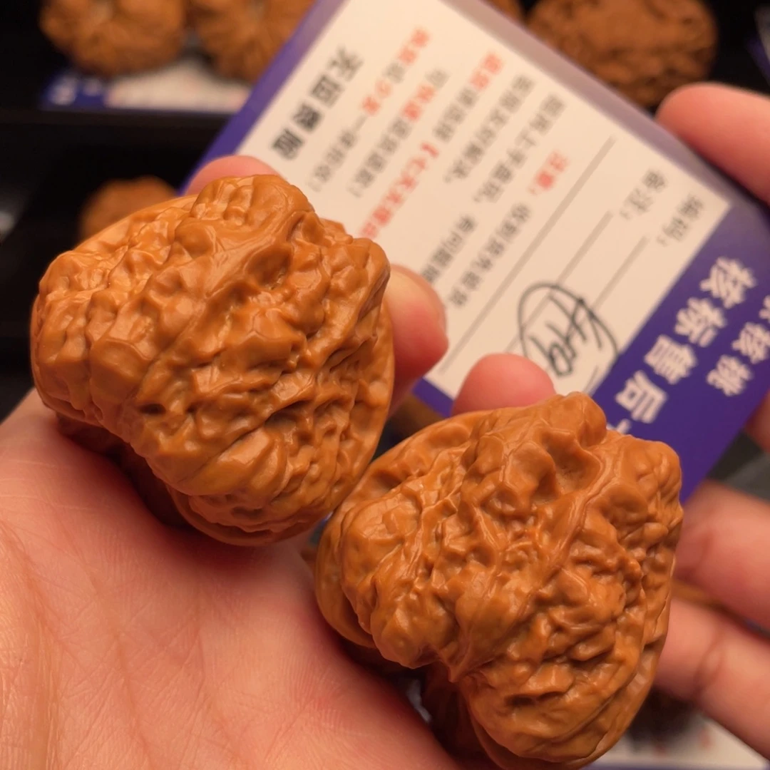 把件文玩核桃蛙蛙40克重42