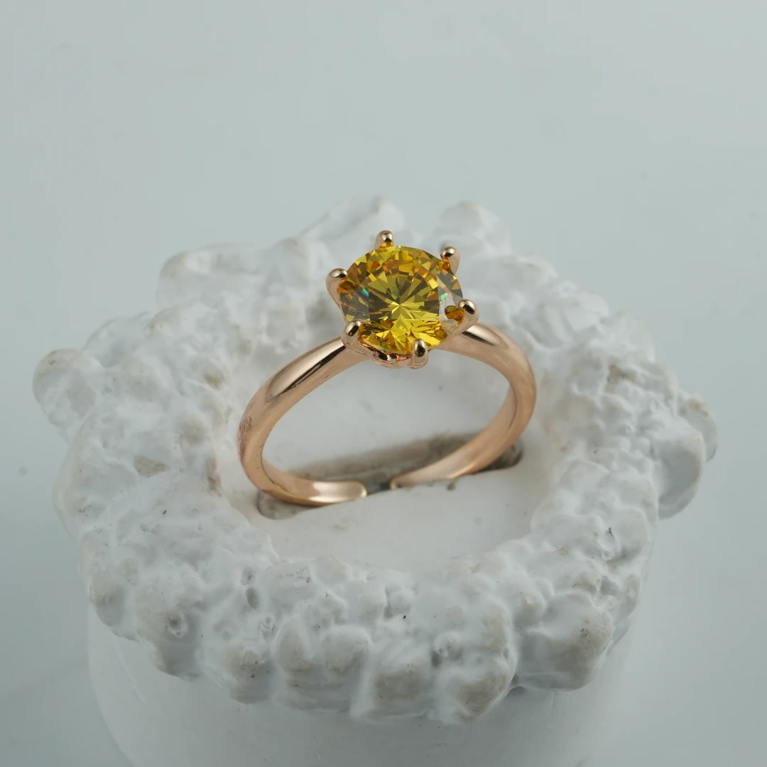 黄钻戒指高货————————