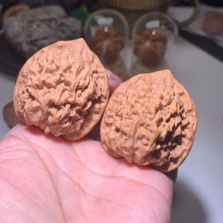 文玩核桃把件官帽