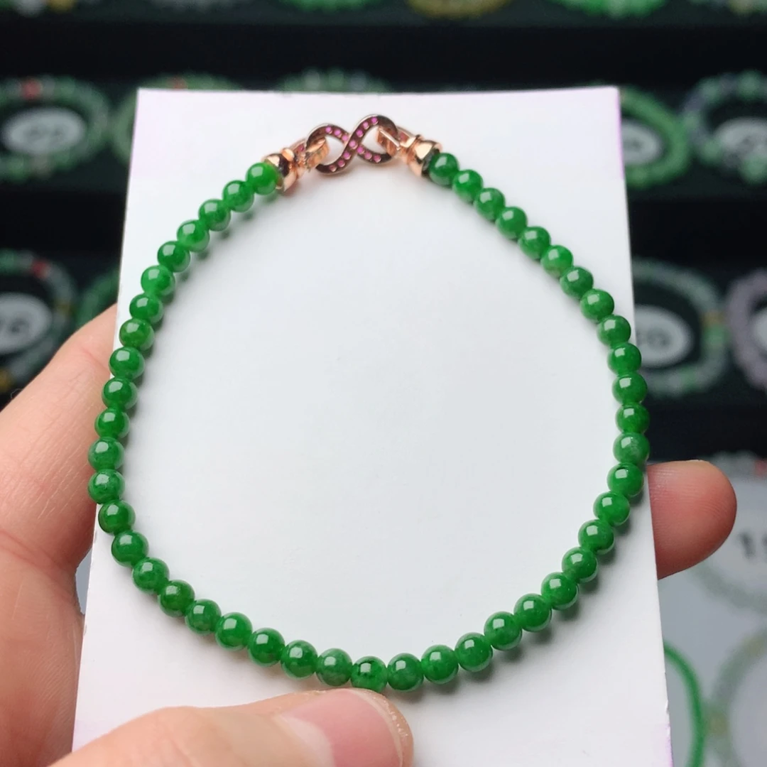 翡翠未镶嵌手链翡翠