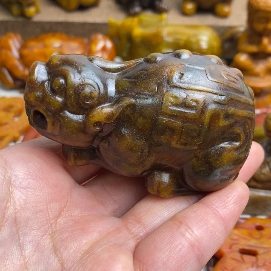 蛇纹石玉未镶嵌颈饰90