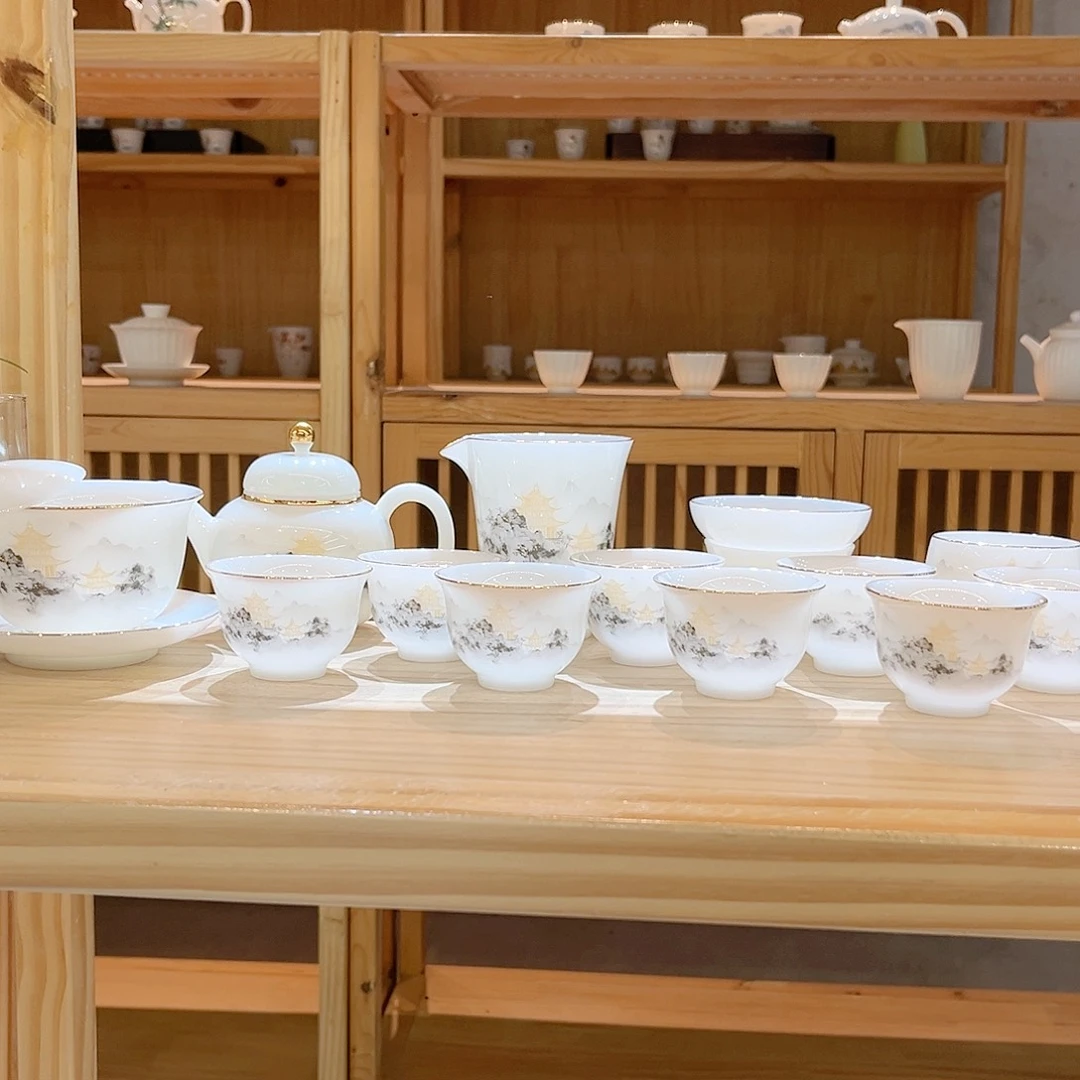 【御瓷斋】璞玉瓷套装