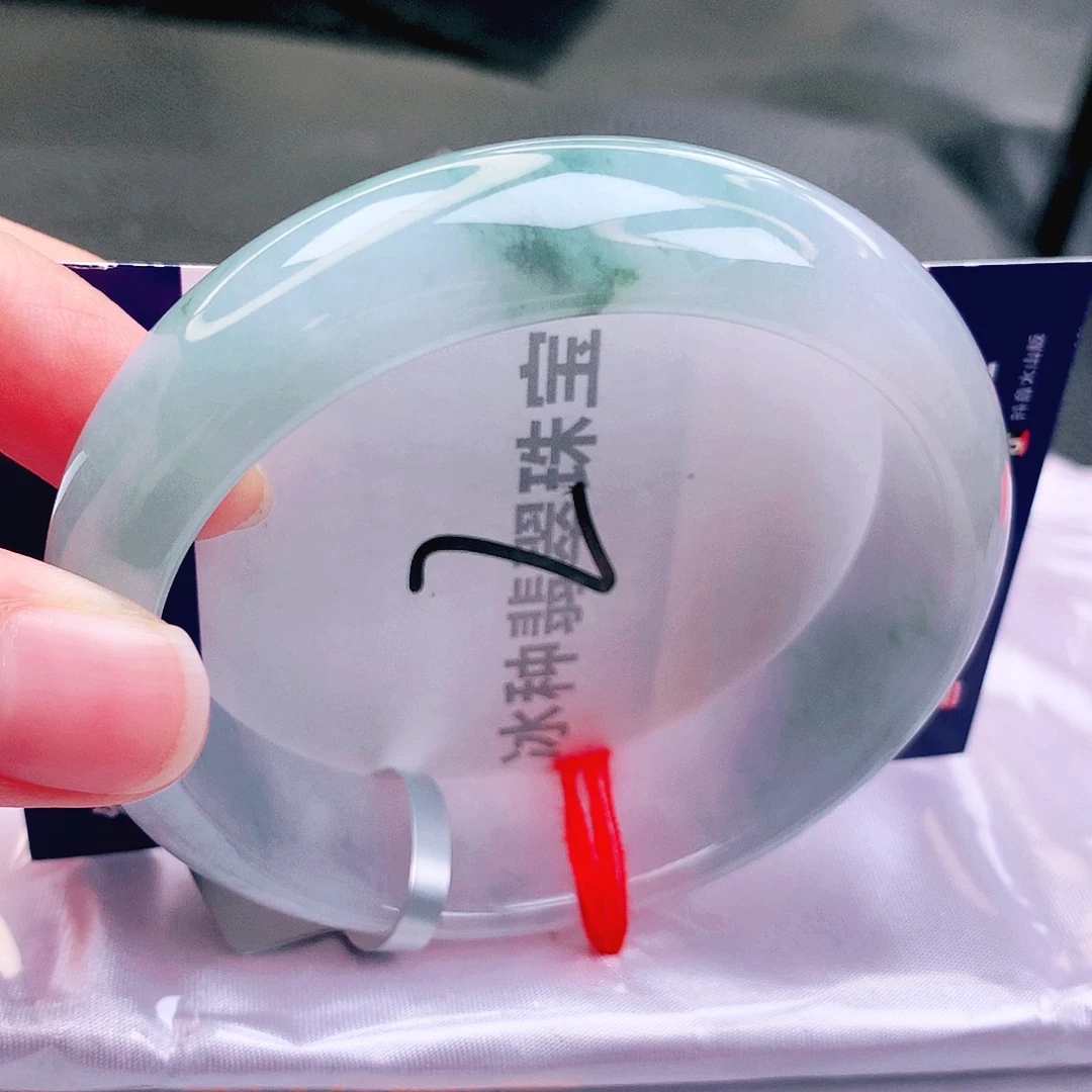 翡翠未镶嵌手镯缅甸天然a货翡翠手镯