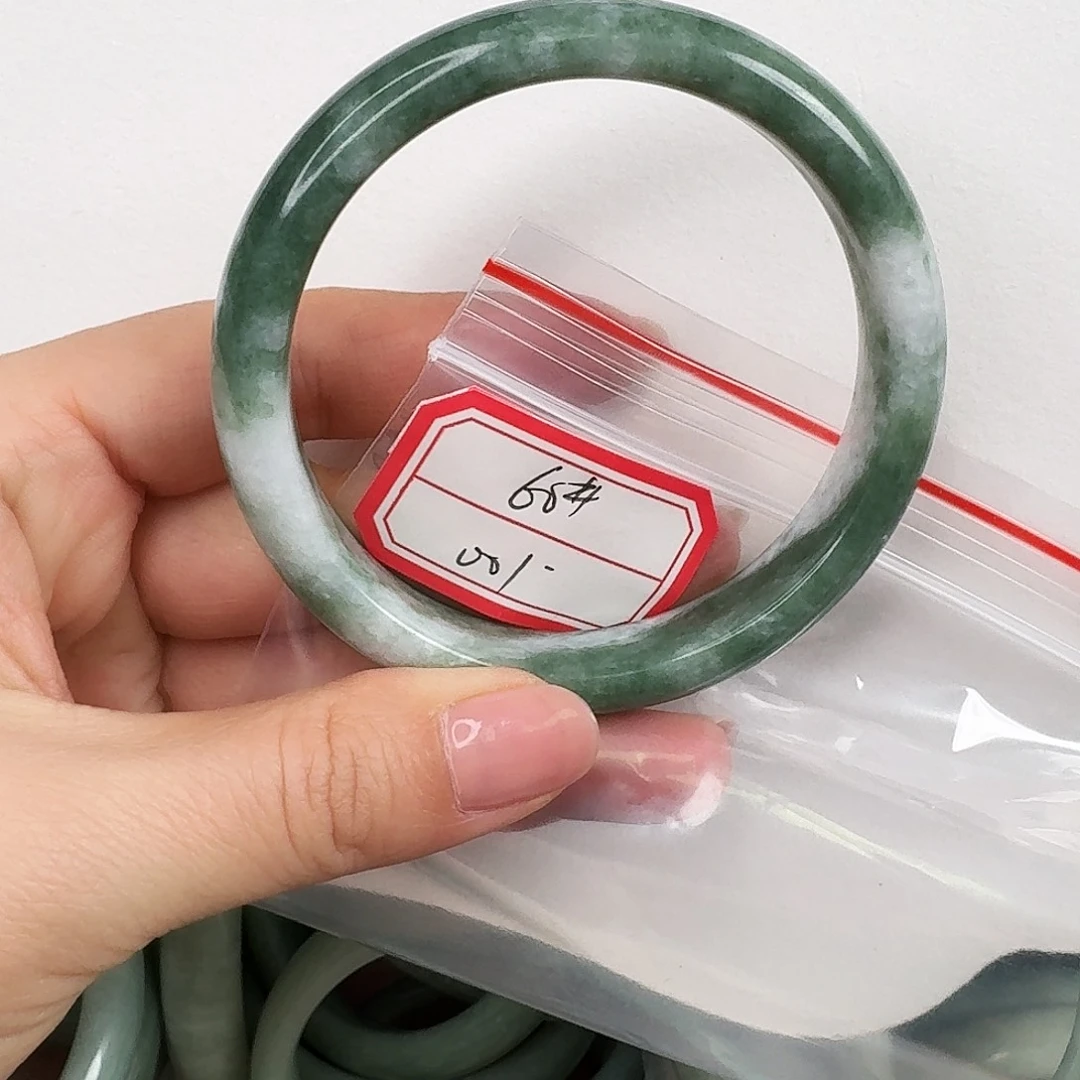 蓝田玉（蛇纹石化大理石玉）未镶嵌手镯