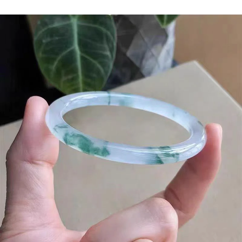 非金属珐琅手链 【贺筱姐】冰透飘花手镯手链SL036多样性发