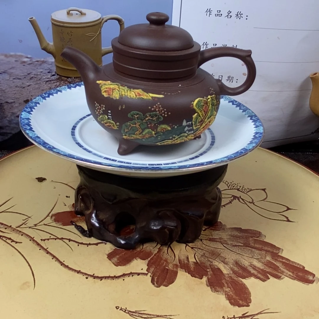 紫砂茶壶明*刀高工陈晔老师