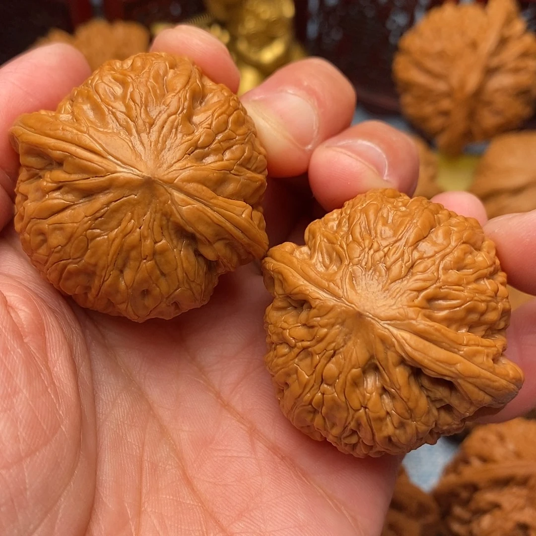 文玩核桃把件全品铁锤妹妹40.9尺绝配