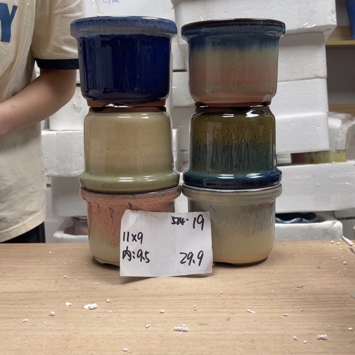 紫砂花盆多肉花盆微瑕19