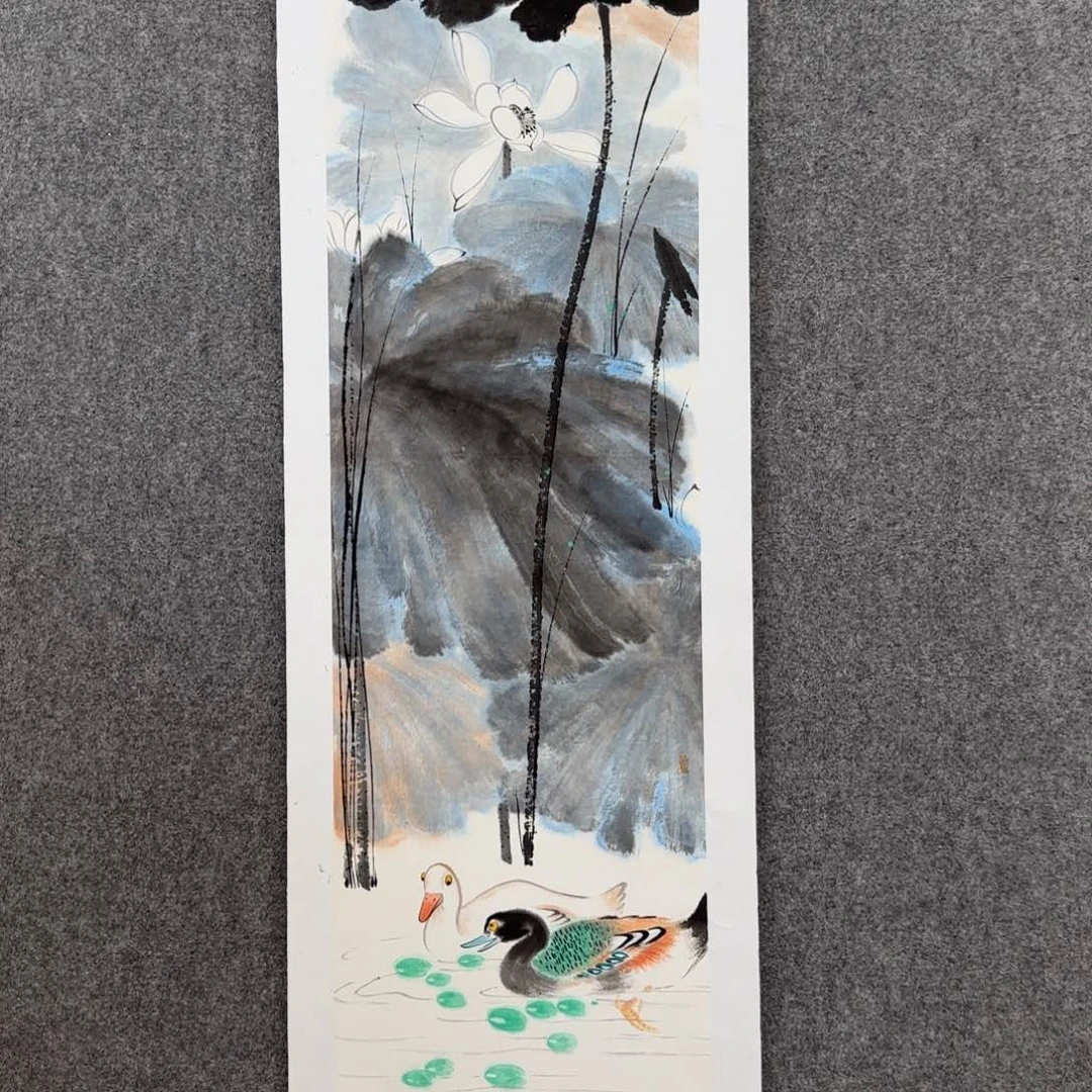 国画五**空觉石老师手绘作品