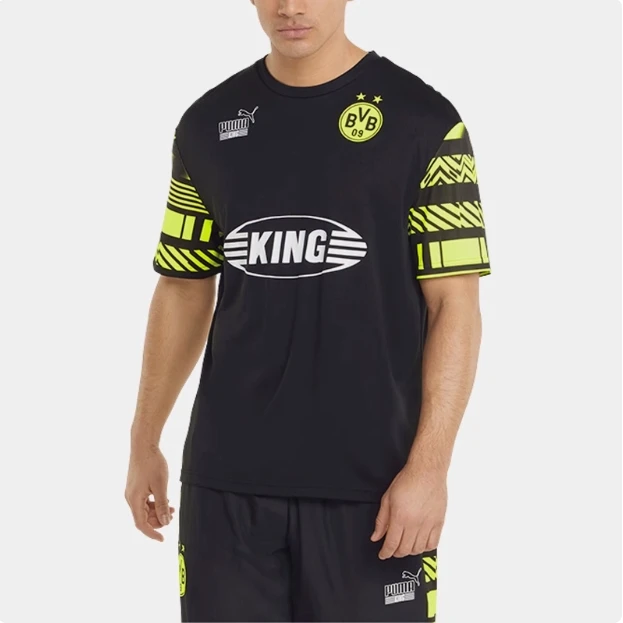 PUMA/彪马正品特蒙德联名款球迷版男士足球运动短袖 765049-05