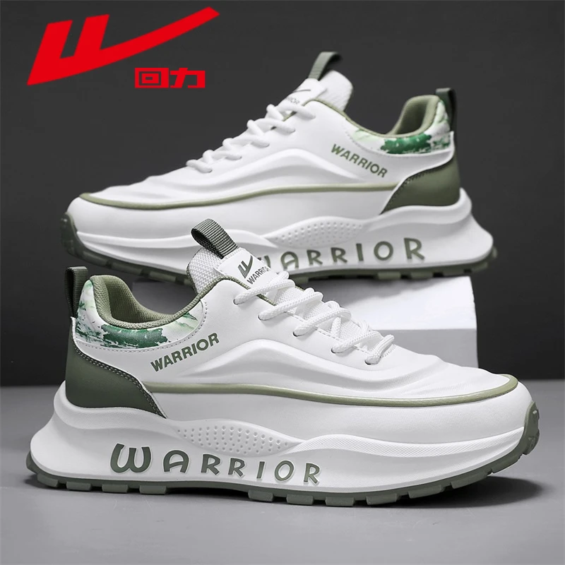 回力男鞋2025新款春季潮流百搭厚底韩版青少年运动休闲小白潮鞋子